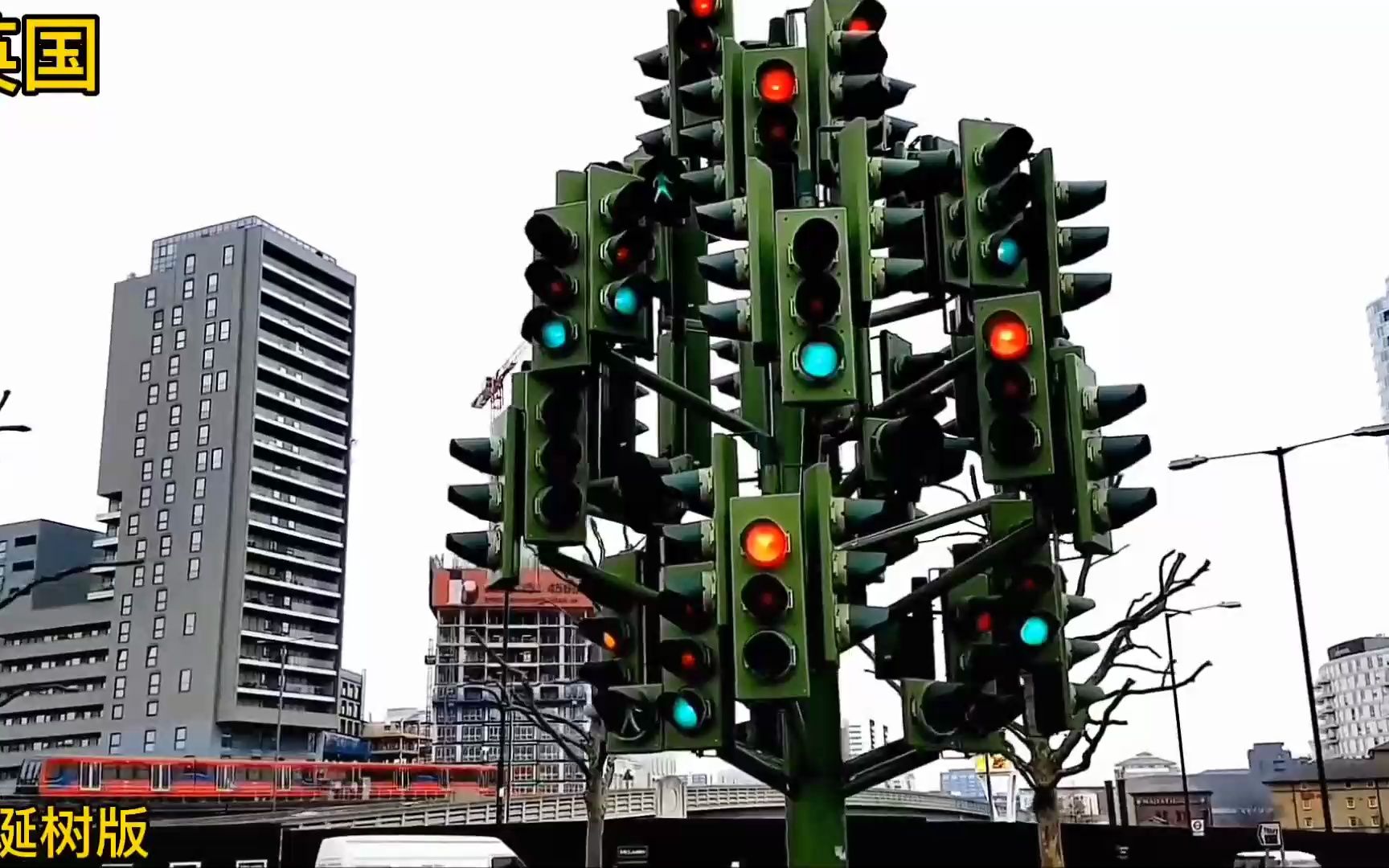 不同国家的创意红绿灯,印度机器人,美国的瘆人,还是英国会玩