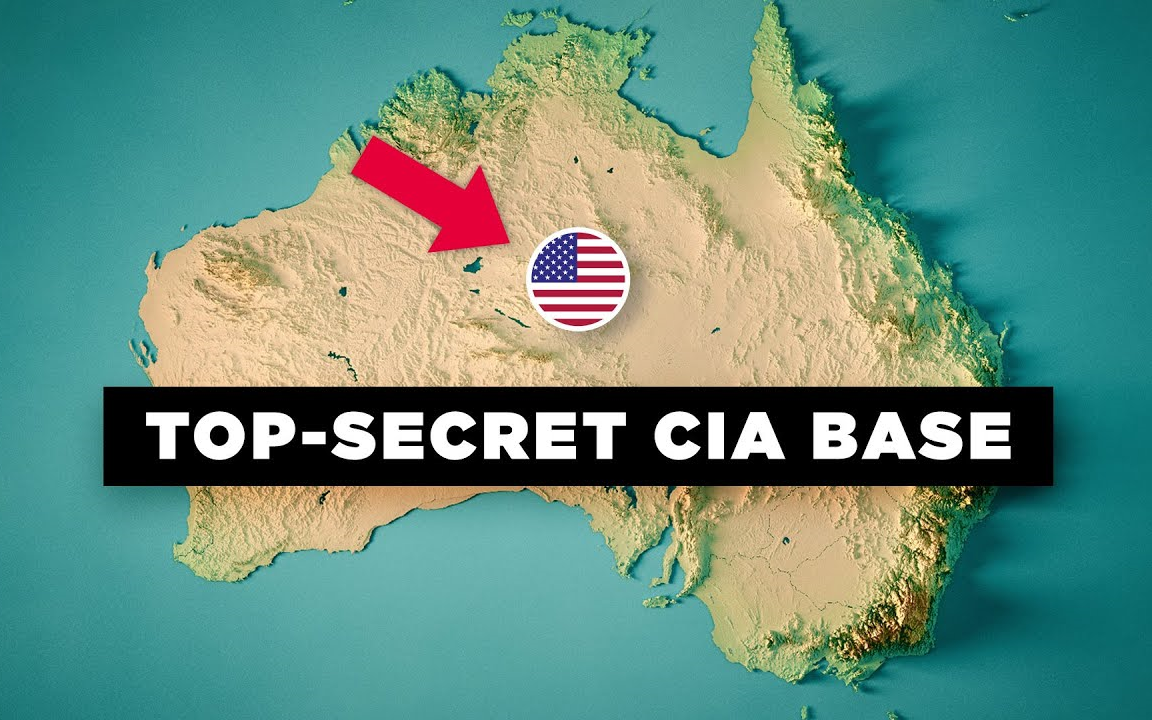 [图]为什么在澳大利亚中心存在一个美国情报基地？@刺猬字幕组 Why There's a CIA Base in the Center of Australia