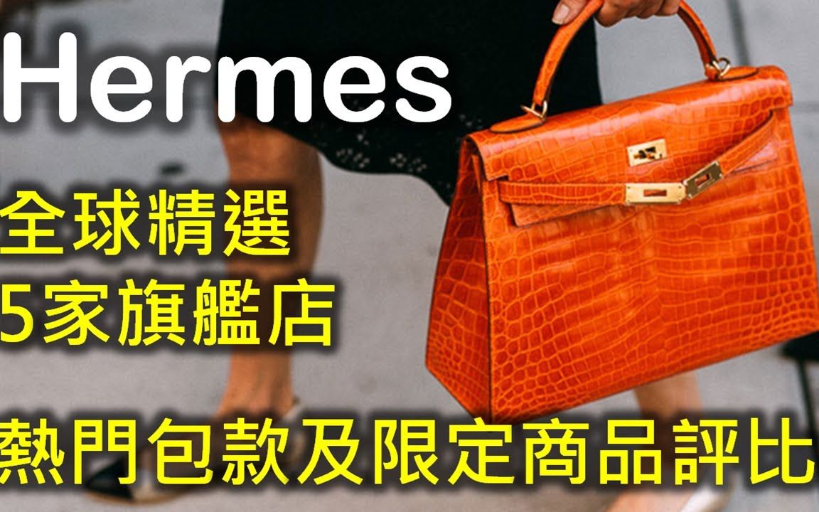 HERMES 爱马仕 梦幻Hermes旗舰之旅!精选全球5家旗舰店,带你漫游包款,各店风尚,及限定商品评比介绍,来一趟顶级Hermes旅程!哔哩哔哩bilibili