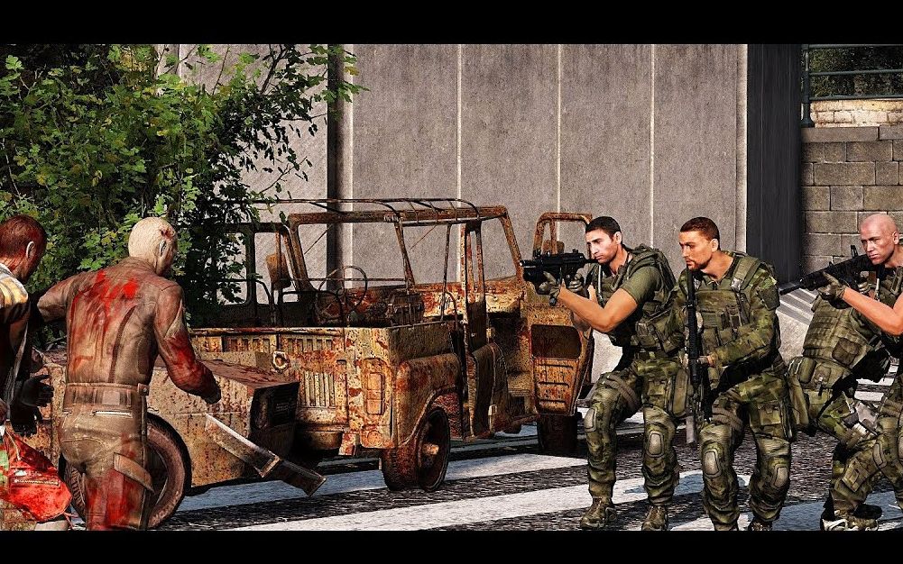 武装突袭3丧尸微电影跑路赶飞机