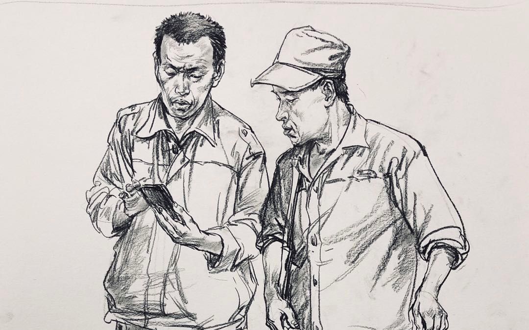 速写 | 组合场景速写-解俊杰 直播回放