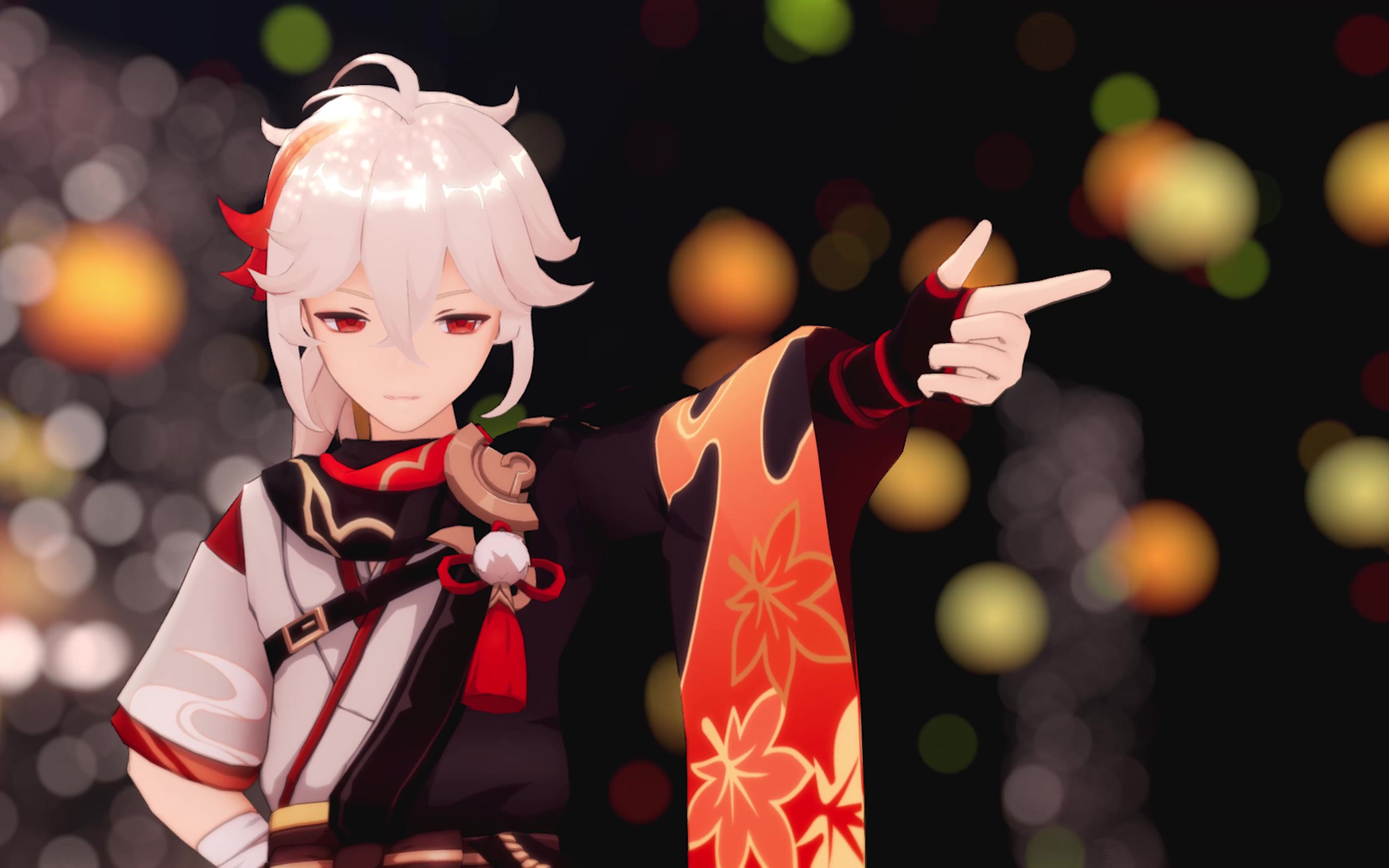 【原神 mmd】表情很屑的万叶 シャンティ (shanti) wotaku/kaito