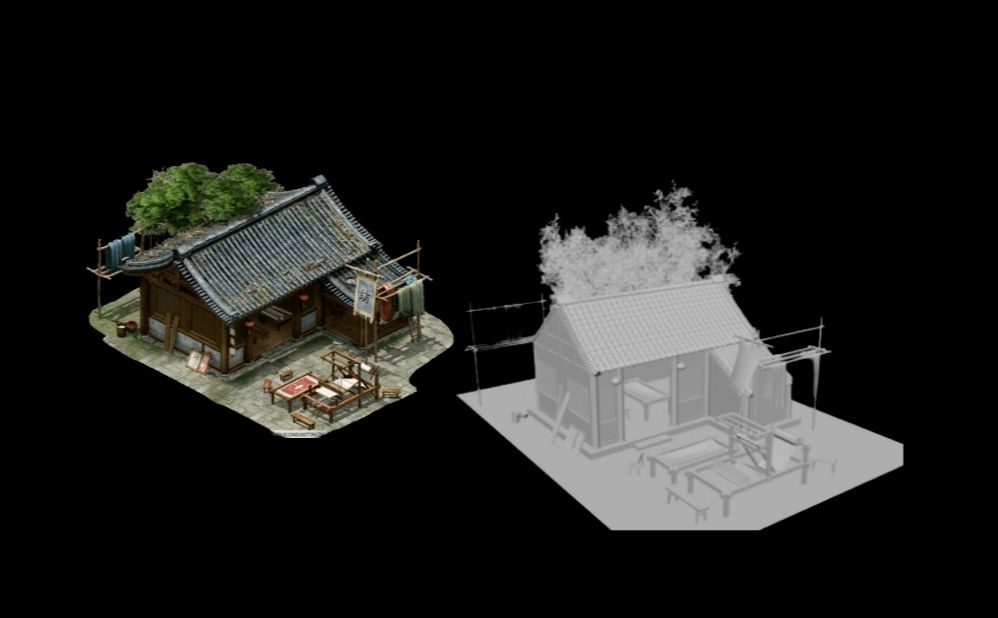 【3Dmax场景建模】适合新手入门学习的场景模型案例教学,3Dmax场景建模教程.哔哩哔哩bilibili