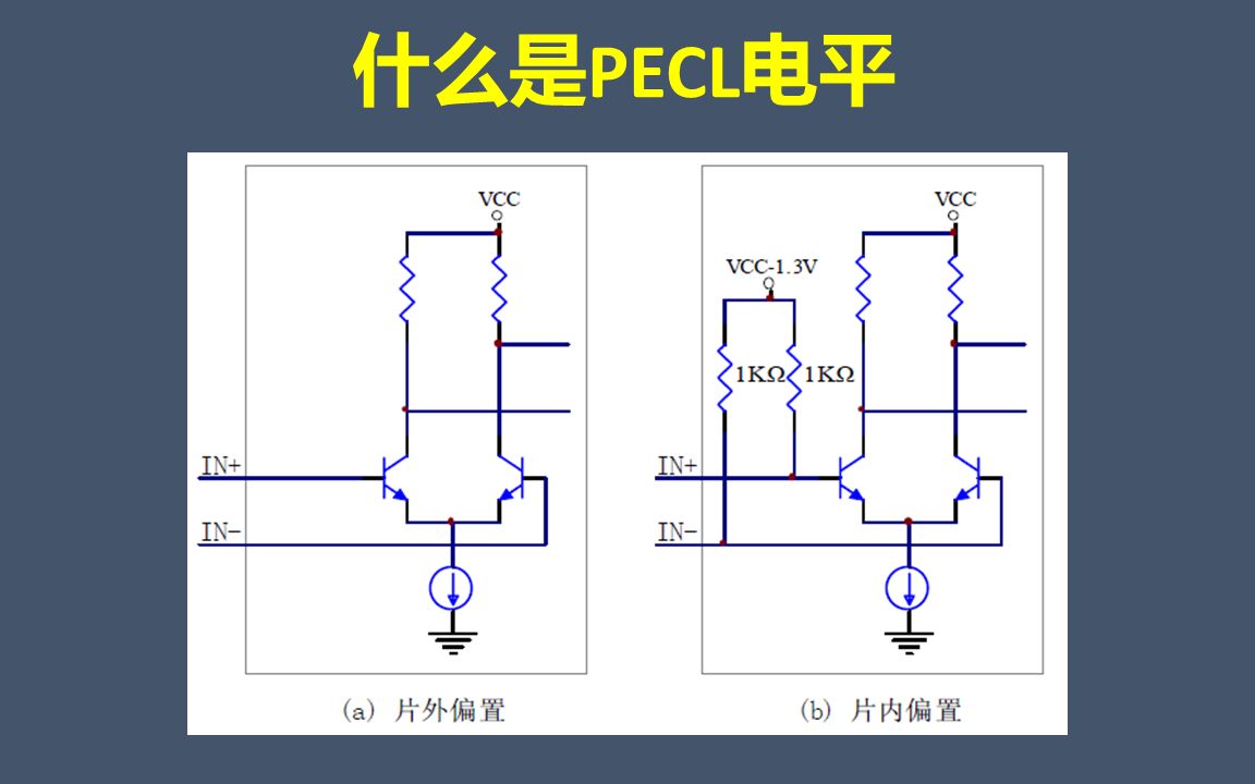 什么是PECL电平哔哩哔哩bilibili