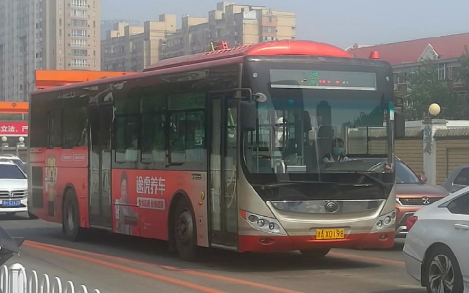 【天津公交】872路 宇通h12-zk6120chevpg5 行驶实录(23.1.17摄)