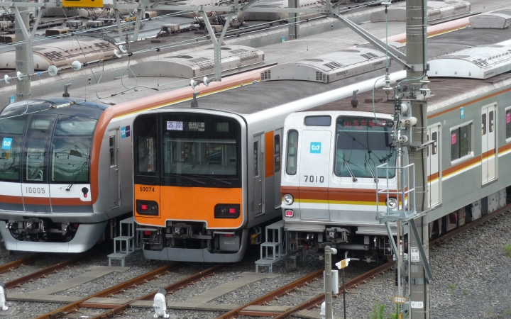 bve5 东京地铁副都心线-东急东横线直通 新樱台-元町-中华街