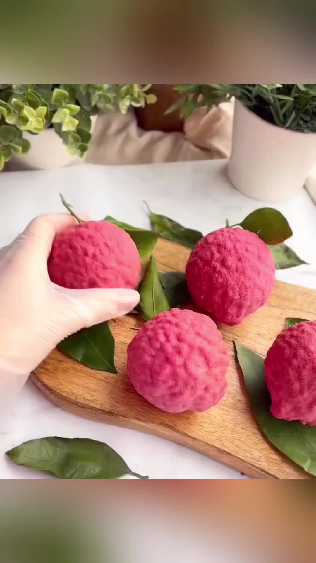 清新草莓荔枝,奇妙组合