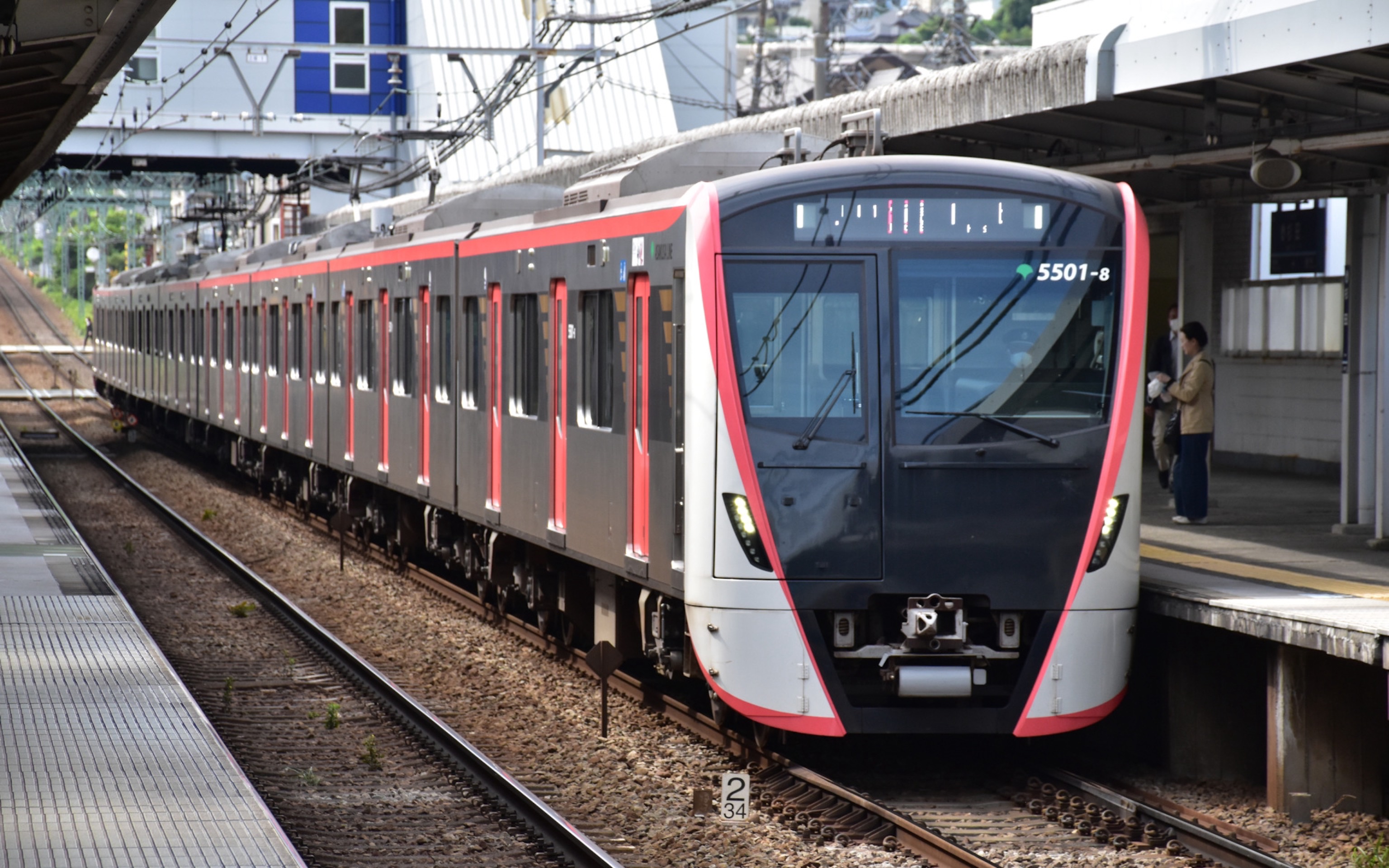 都营地下铁5500系 京急电铁 京急品川站出站