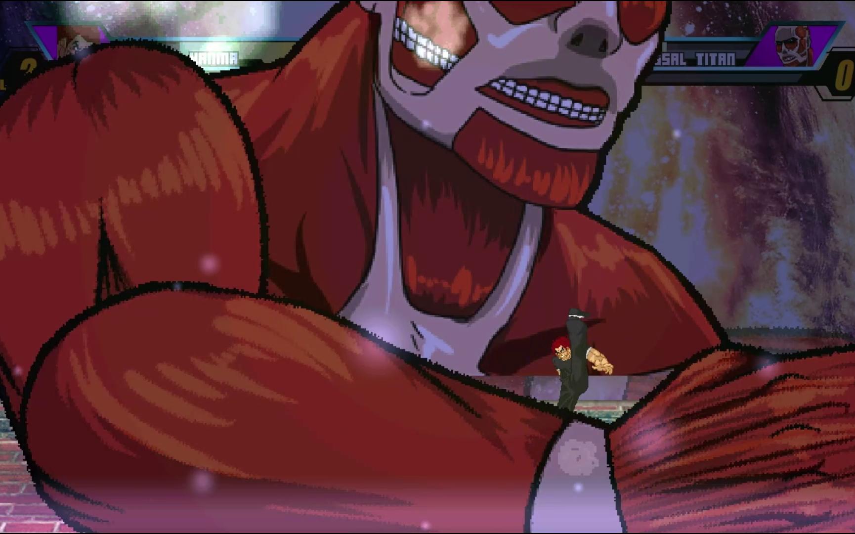 活动  范马勇次郎vs超大型巨人