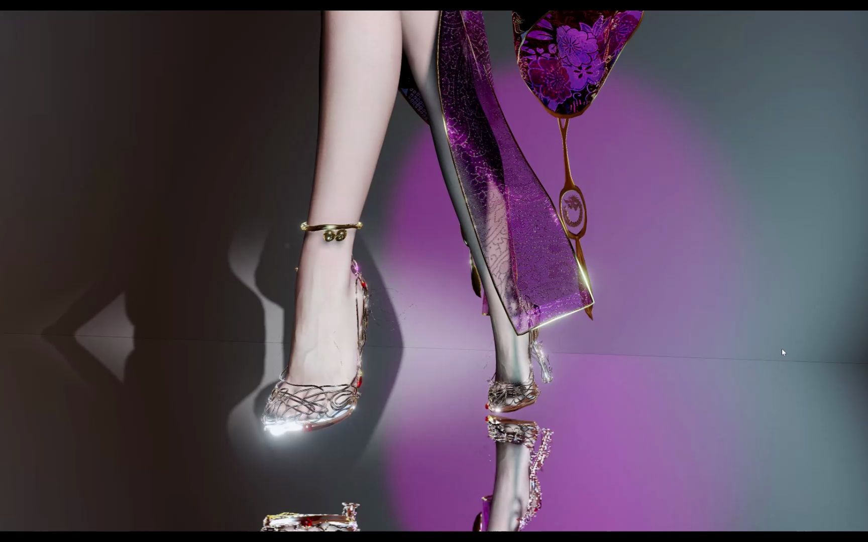 腿控福利 自制古风高跟展示