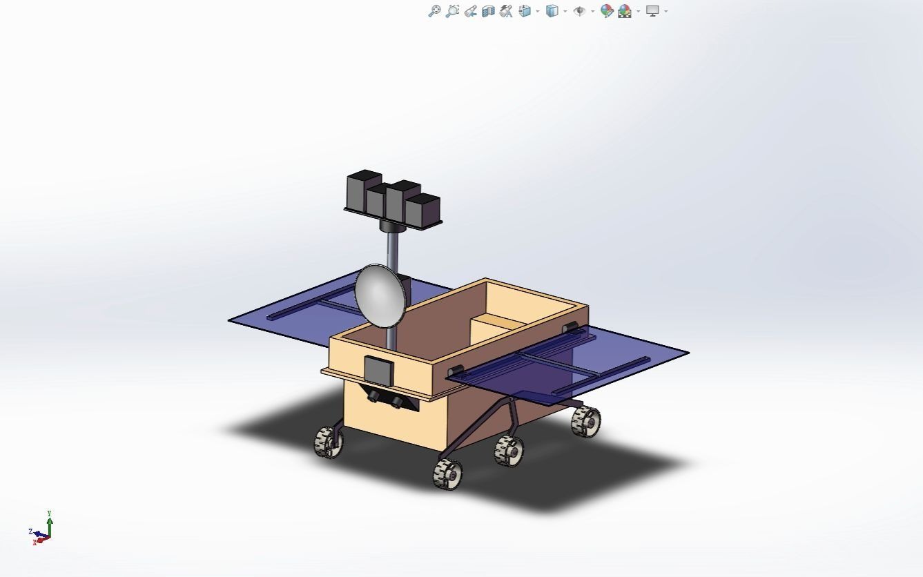 月球车模型_哔哩哔哩_bilibili