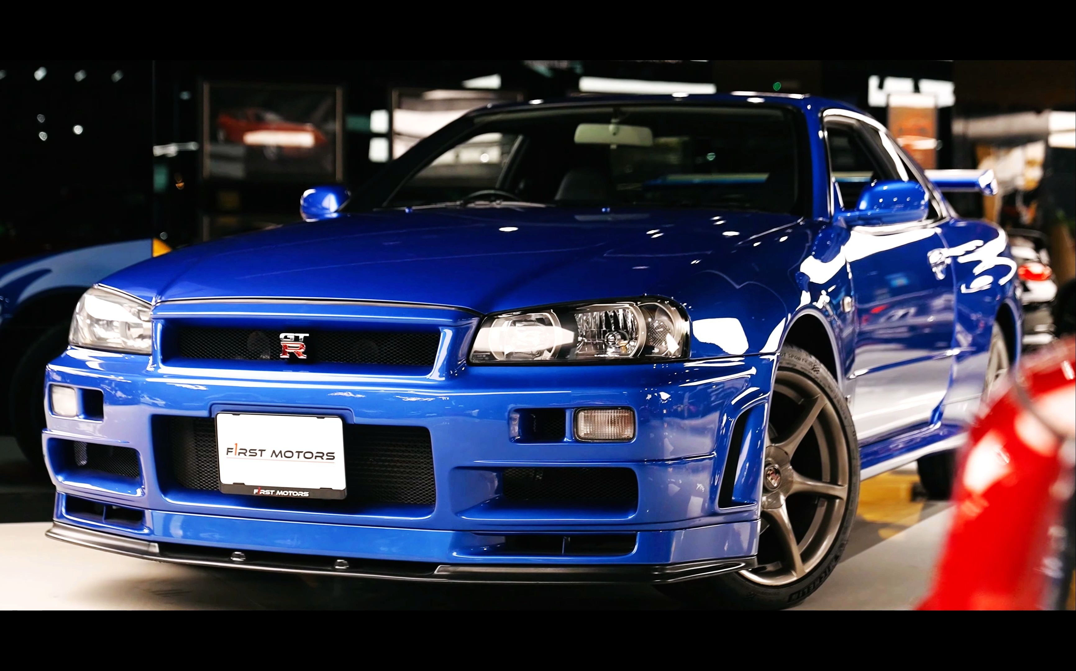 【4k | 经典】nissan skyline gt-r r34