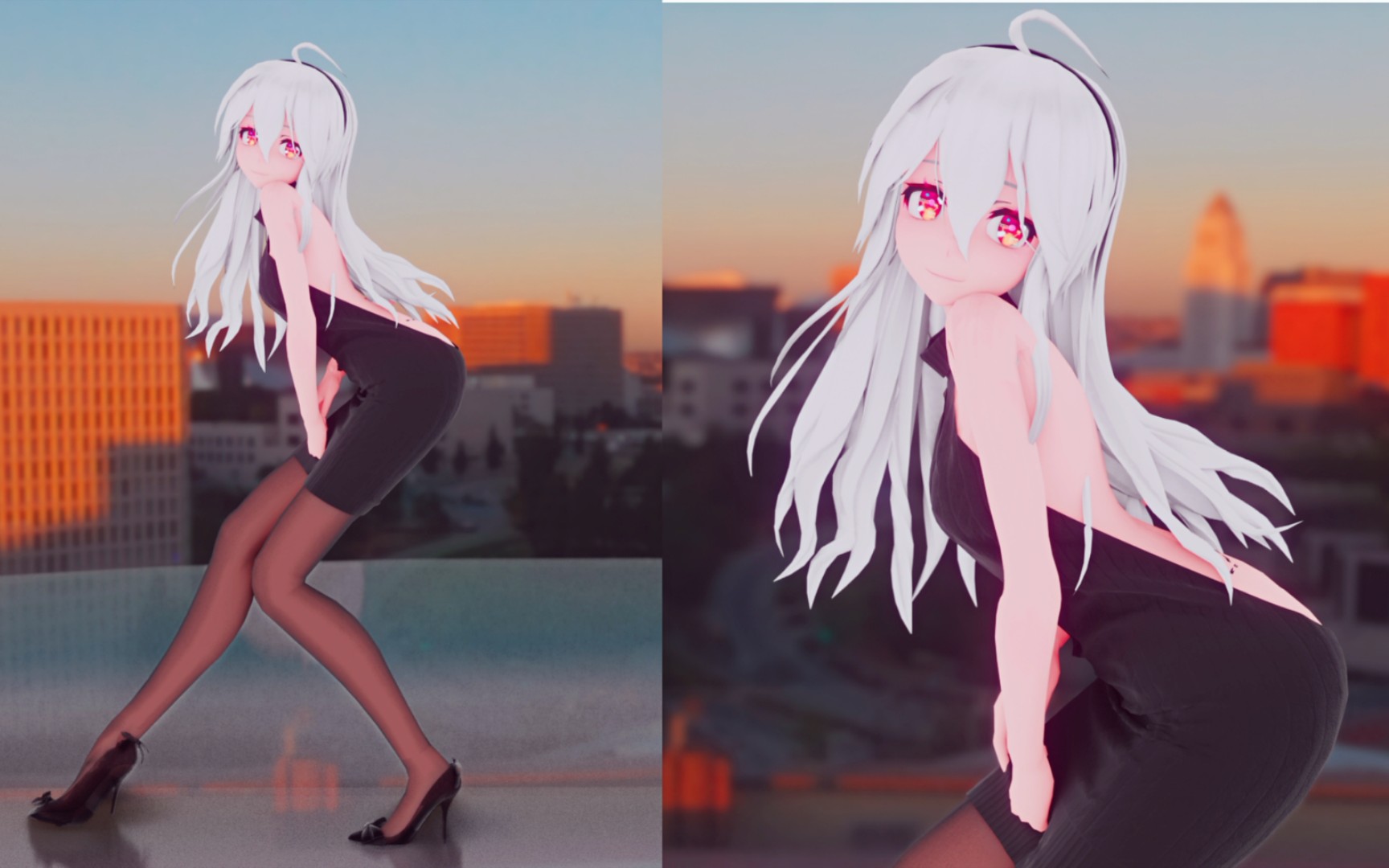 987815露背毛衣弱音-mellow mellow_哔哩哔哩_bilibili