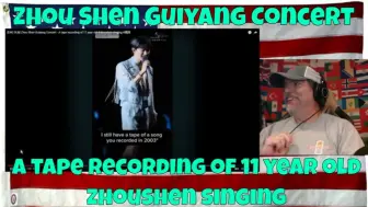 Download Video: 11岁的小周深 8.7美国大叔周深reaction