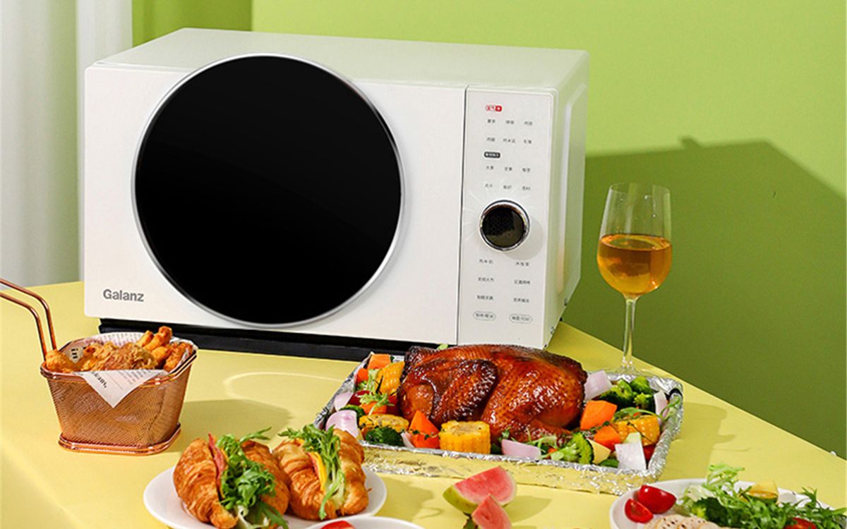 660元优惠券领取,格兰仕(galanz)空气炸微波炉烤箱一体机 家用25l大