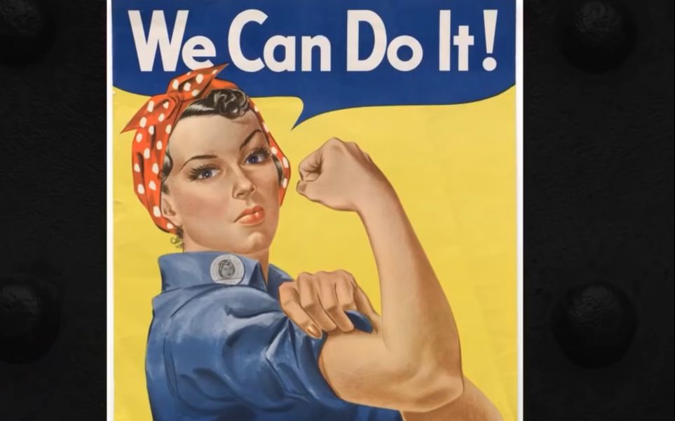 这张二战海报背后的故事wecandoit