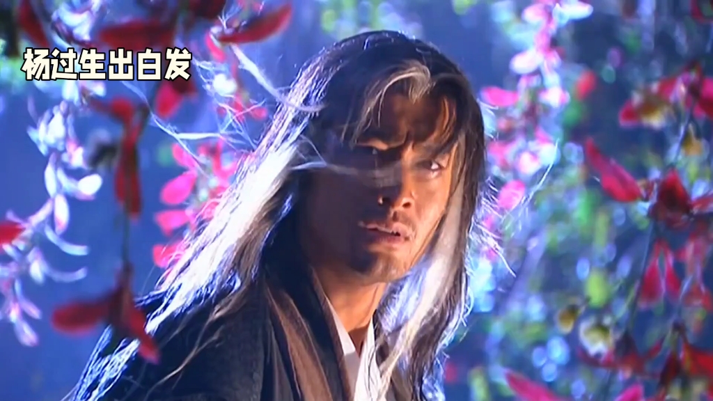 杨过30多岁为何长出这么多白发,练功练出来的吗