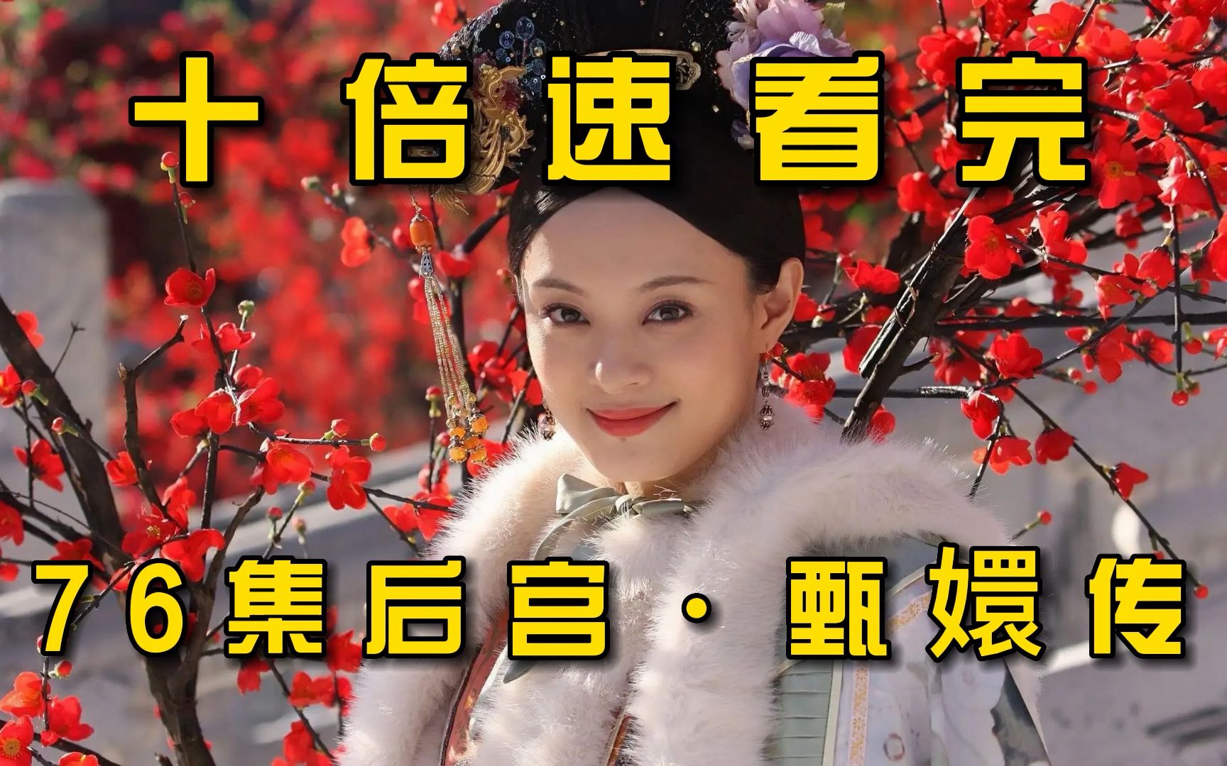 [图]十倍速补完，甄嬛传！| 《甄嬛传极速版》