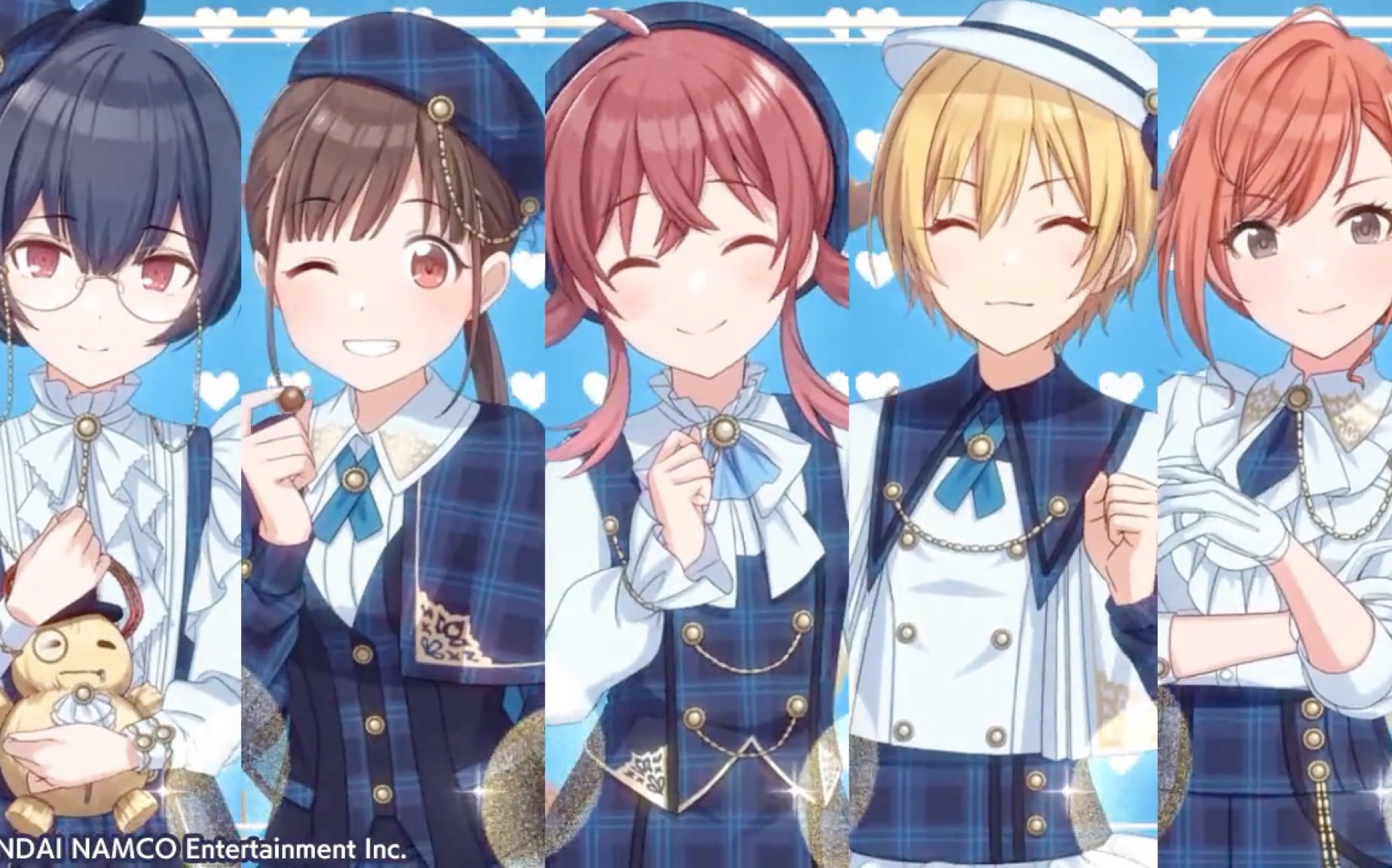 偶像大师闪耀色彩2022白色情人节服装官方演示