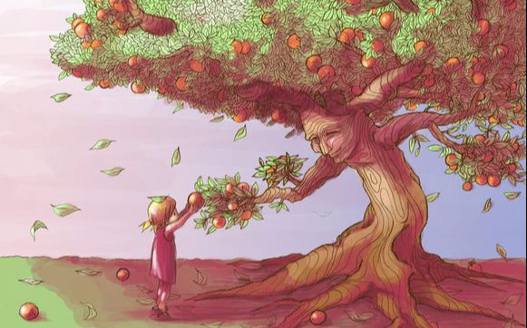 [图]【英文绘本】爱心树 The Giving Tree