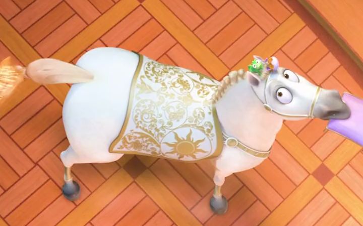 【迪士尼】【魔发奇缘】马儿:我发现你在看我哦