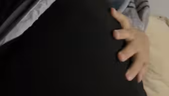 第一次打气撑肚子