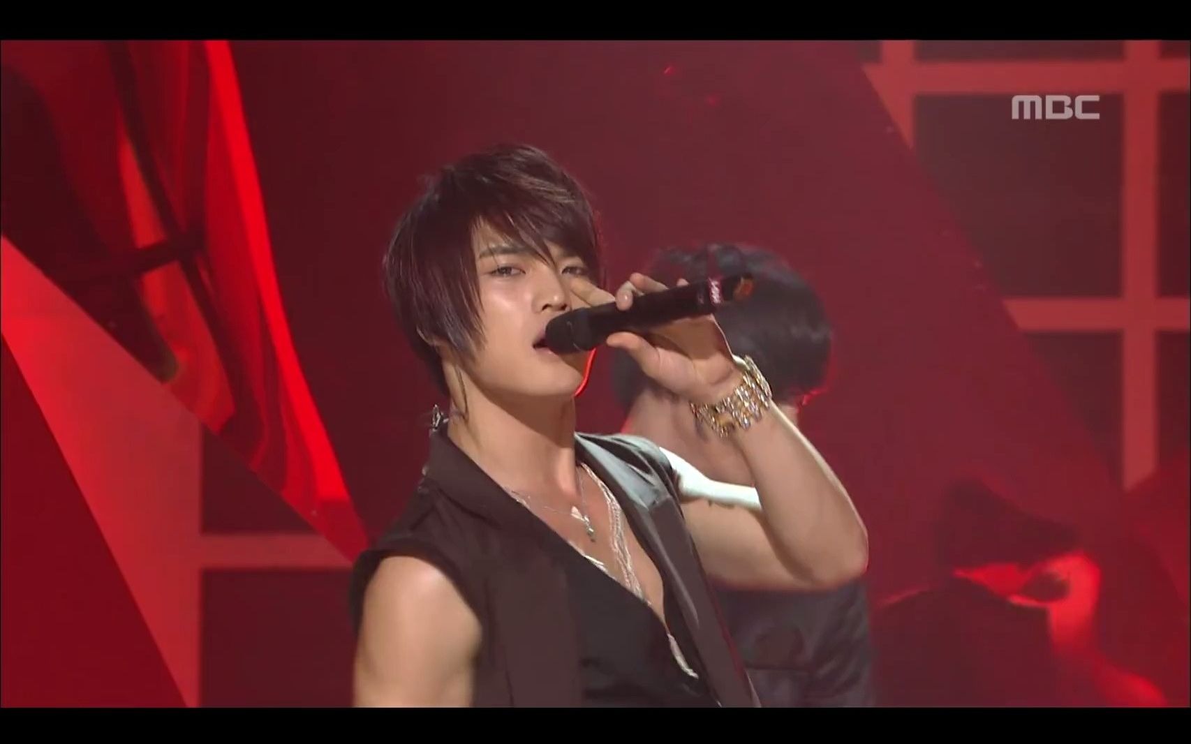 (k-pop现场)东方神起 - 《mirotic》, music core 20081025