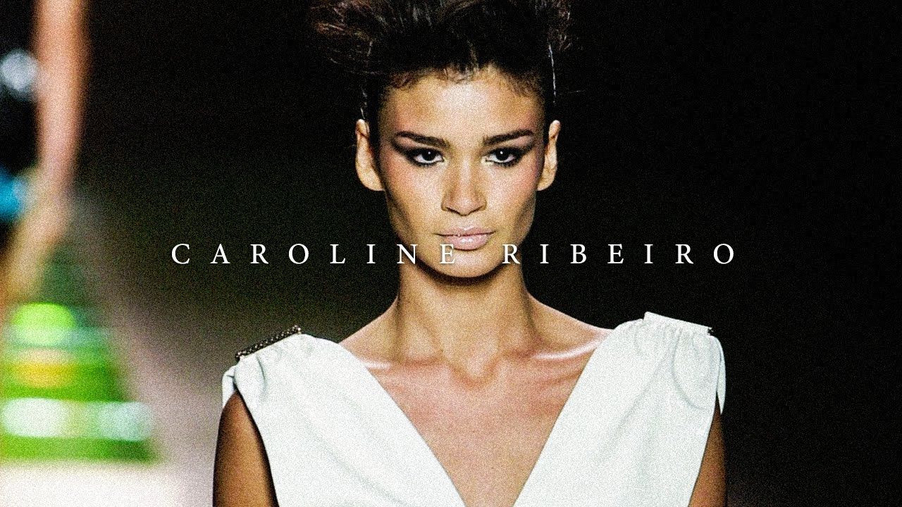 「models of 2000s era」千禧模特 caroline ribeiro | runway