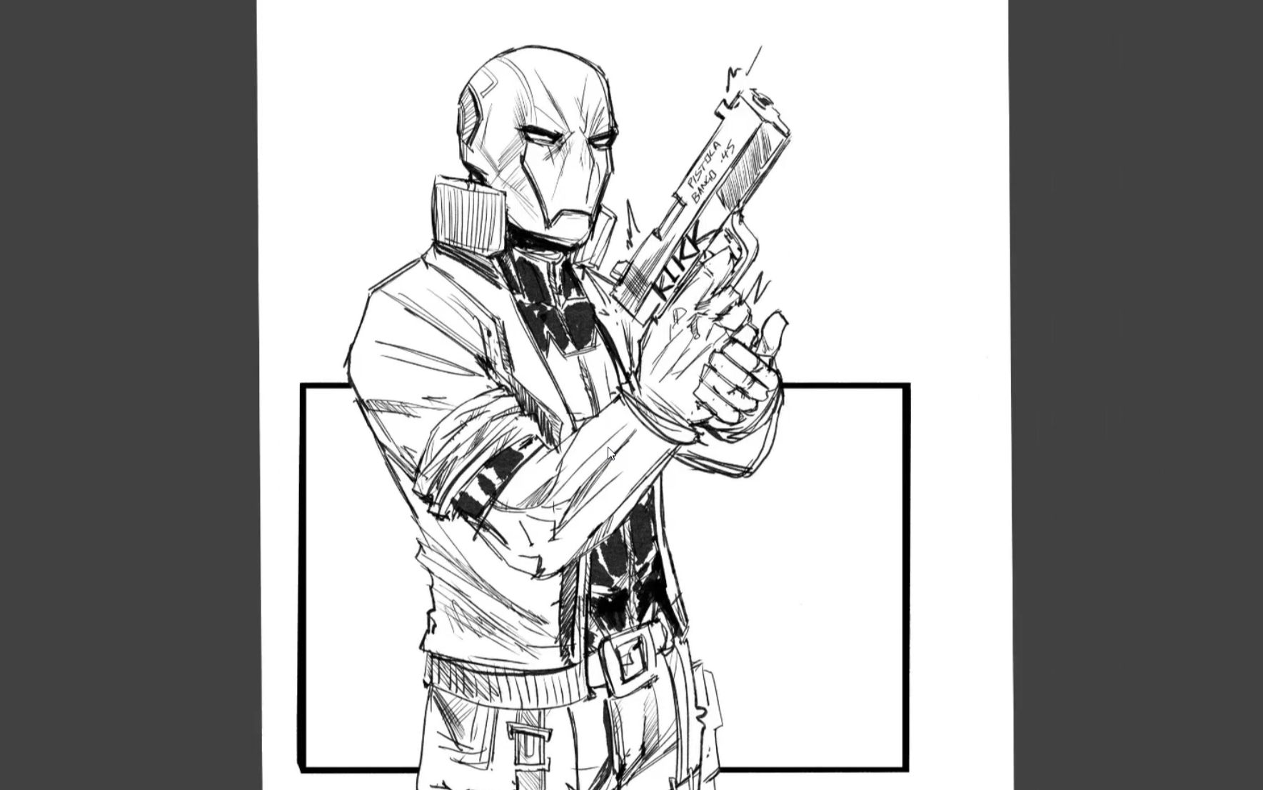 【csp】【绘画过程】dc redhood/jason todd 红头罩 2