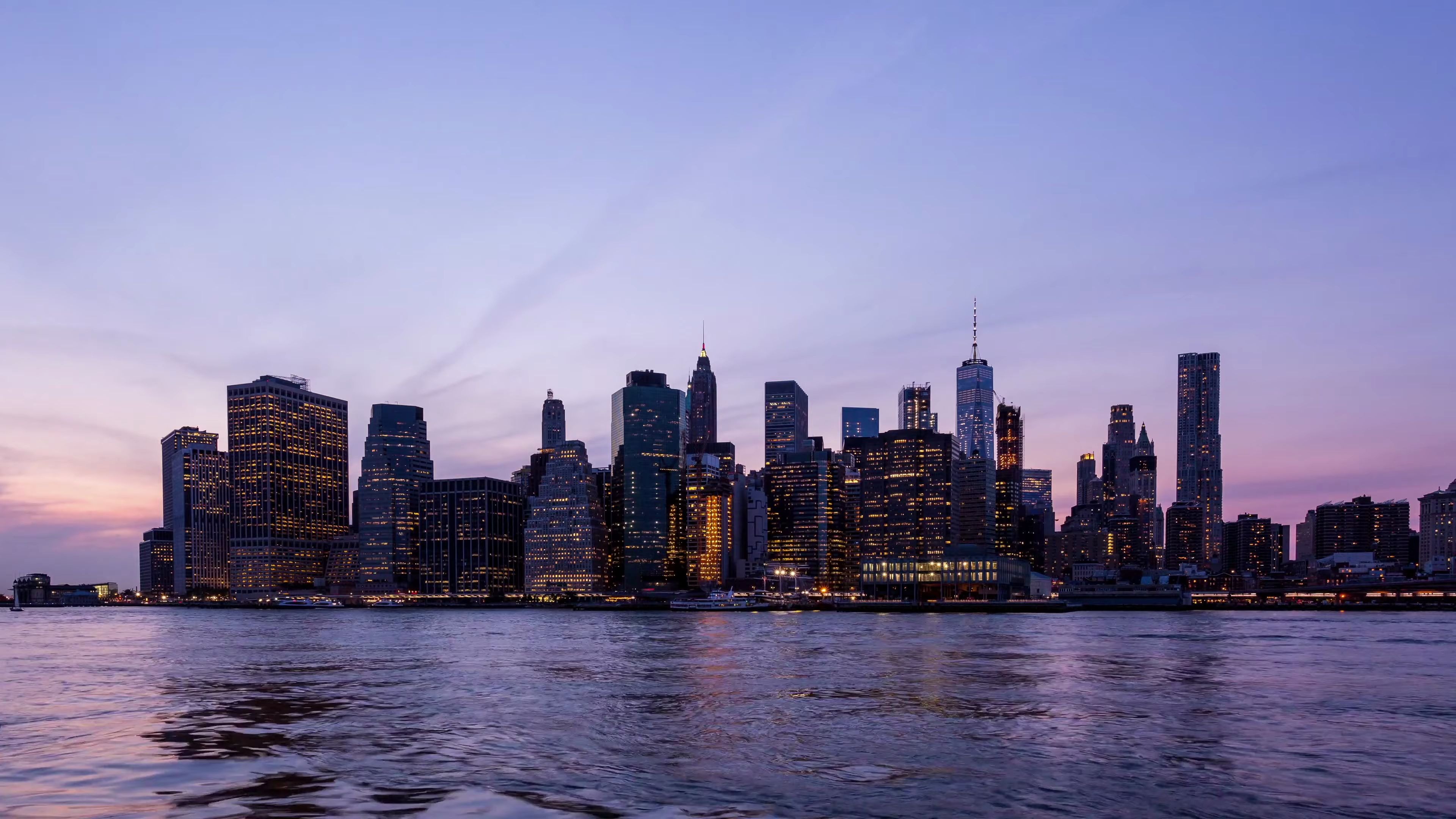 纽约 new york 4k 60fps video made by drone