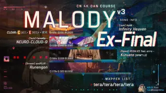 Descargar video: [Malody/手元] Extra Final v3 C96.1% 無暫停