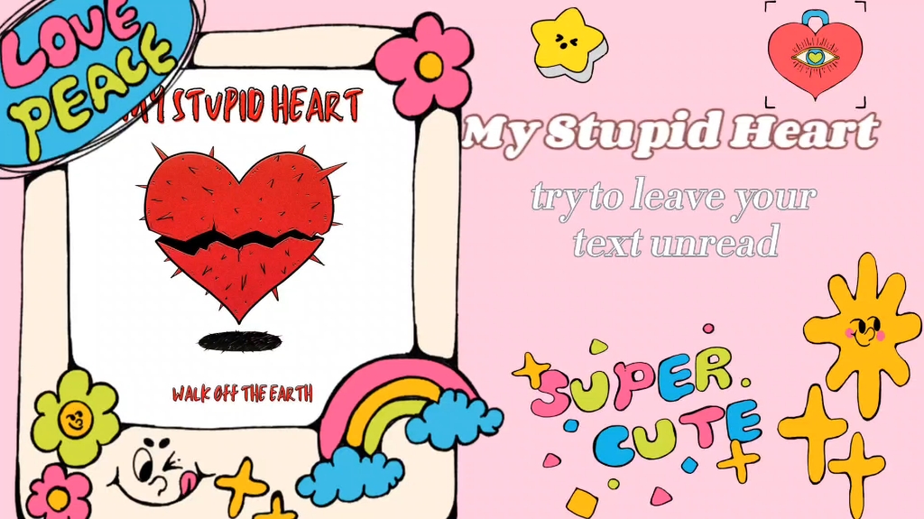 [图]《my stupid heart》我愚蠢的心 欢快emo小曲