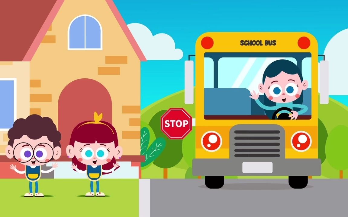 [图]This is The Way We Go To School 这就是我们上学的方式｜Kiboomers 基布默人