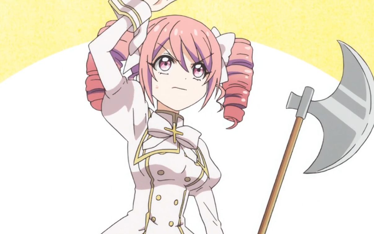 厨二病少女:天使皮诺奉命追杀佩柯拉,天使之环却碎了,立刻逃跑_哔哩