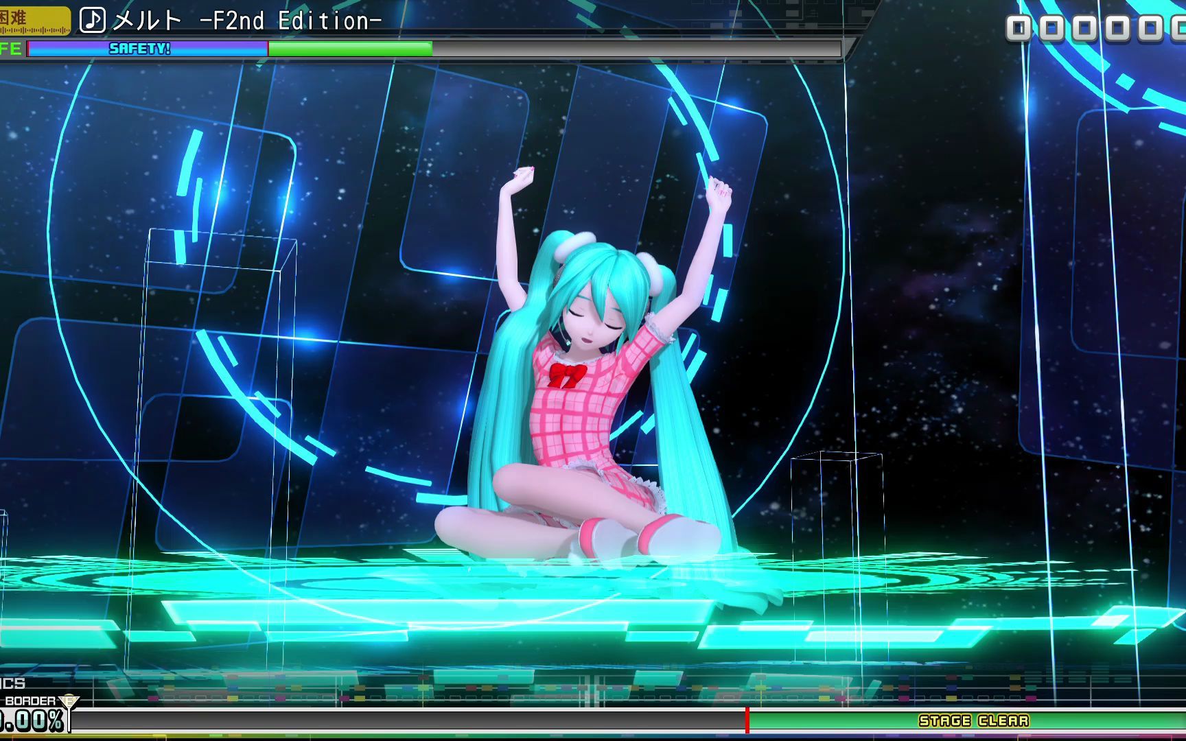 [图]初音ミク Project DIVA Mega39's+ melt 困难难度 perfect