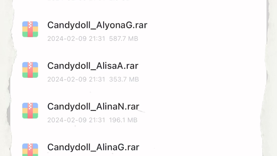 candy doll系列写真