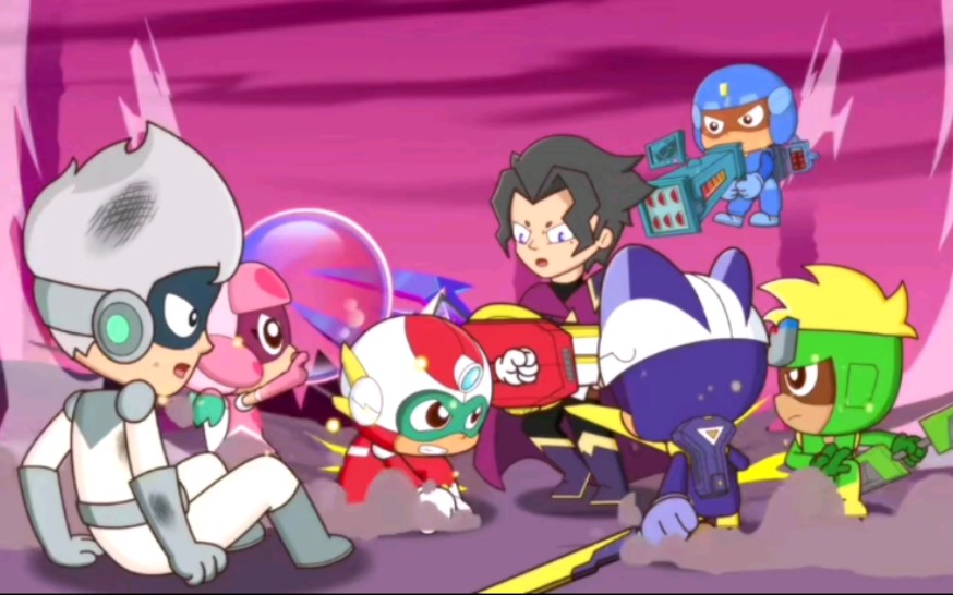 开心超人联盟星之力结局片段4 五超人重拾希望准备应战暗魔.