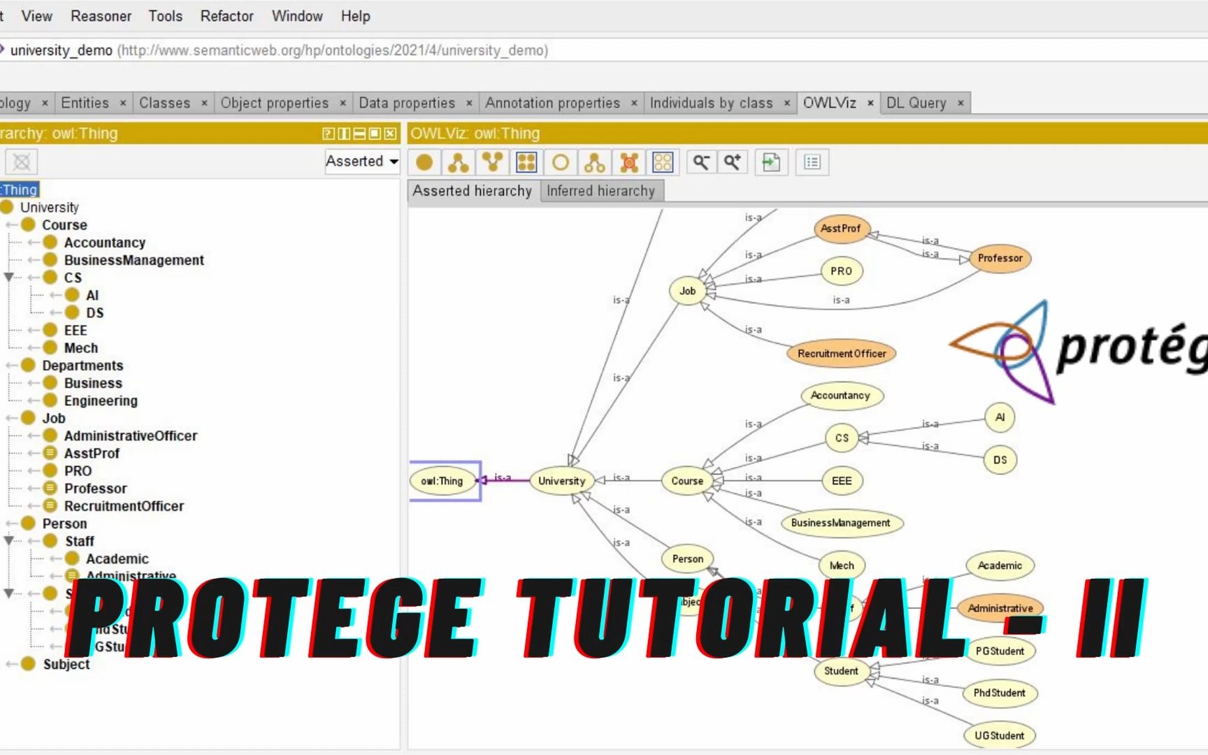 【油管双语】30分钟protege补充教程 Protege Tutorial II哔哩哔哩bilibili