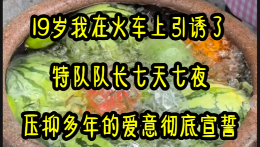 19岁我在火车上引诱了特队队长,七天七夜,压抑多年的爱意彻底宣誓.哔哩哔哩bilibili