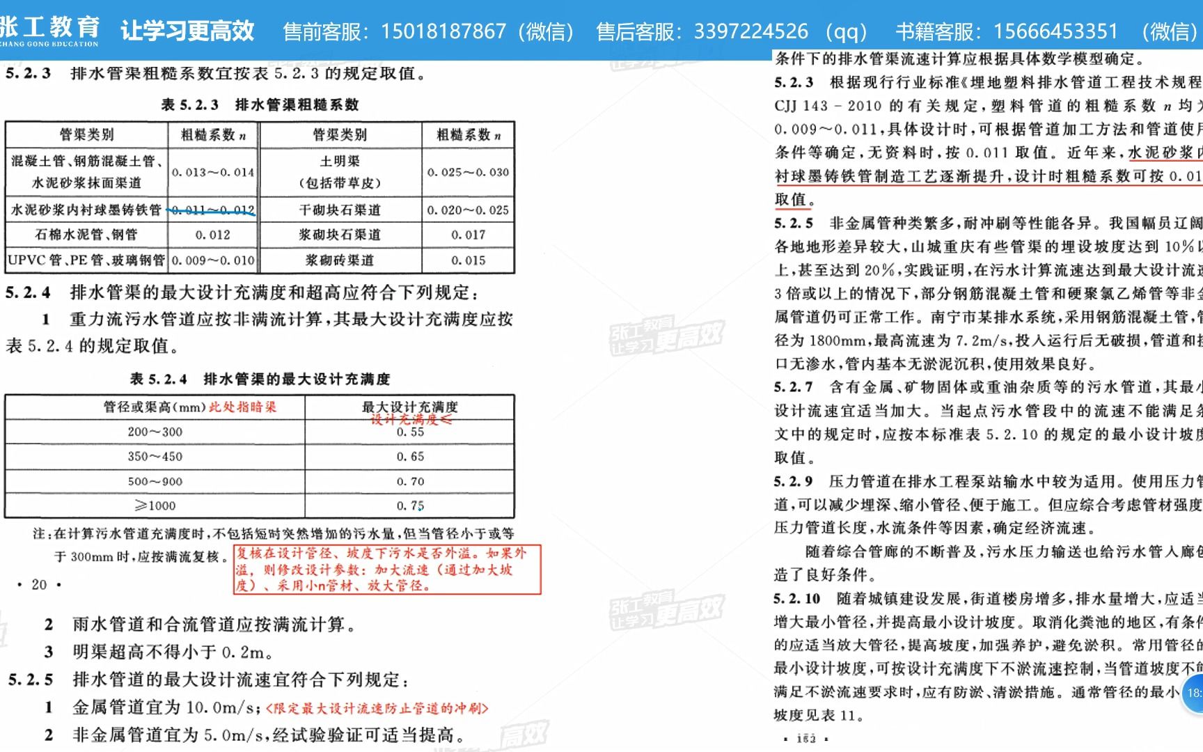 [图]GB 50014-2021 《室外排水设计标准》第5章-排水管渠和附属构筑物