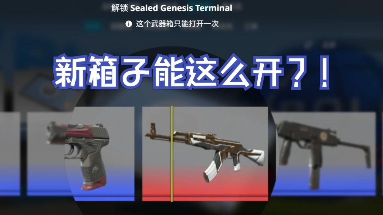 新箱子能这么开？【CS2服务器库存插件开箱体验】-fuzzys_cn-fuzzys_cn-哔哩哔哩视频