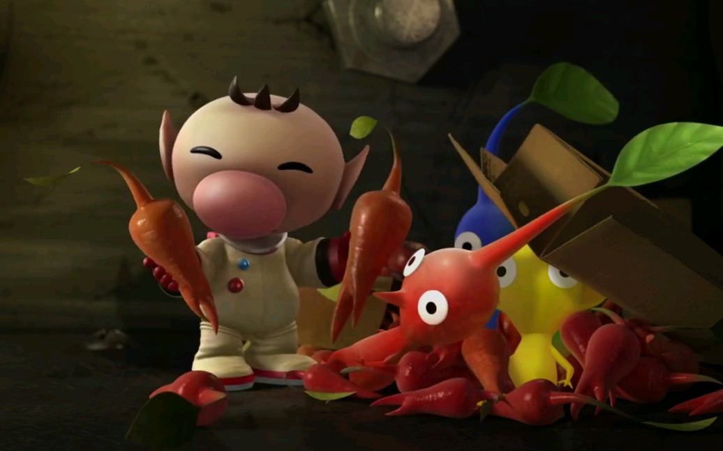 [图]《PIKMIN Short Movies HD》（皮克敏微电影）第一集：深夜果汁