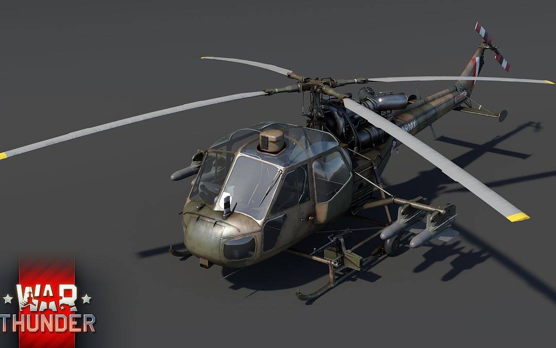 戰爭雷霆 1.91 開發日誌 英國v級武裝直升機westland scout&wasp