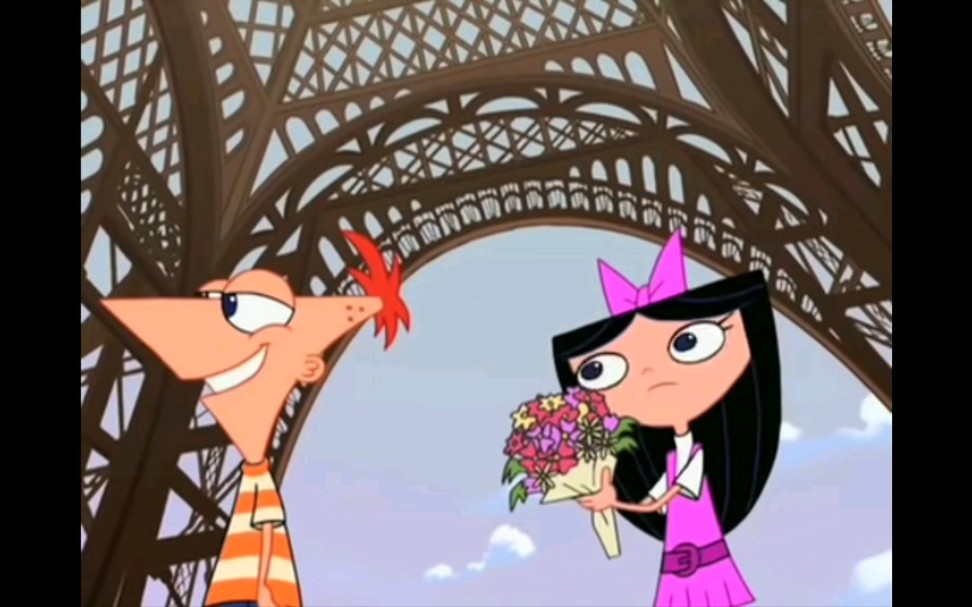 in the city of love  Isabella. Phineas and Ferb飞哥与小佛,英文版哔哩哔哩bilibili