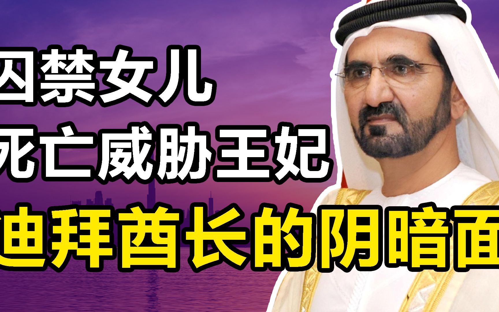 穆罕默德:迪拜的缔造者,资产800万,妻子女儿为何世纪大逃亡?哔哩哔哩bilibili