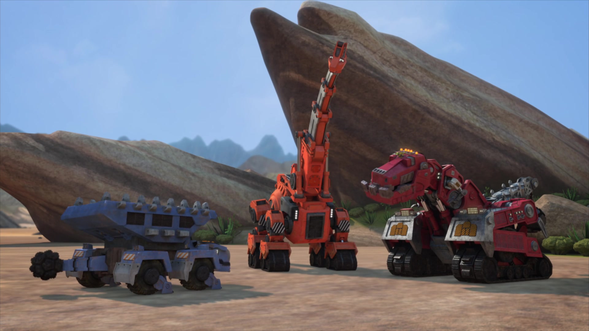 [图]全5季  Dinotrux  汽车恐龙 英语动画片