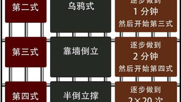 囚徒健身-第六艺进阶图(图片来自图书,如有侵权请联系视频作者)