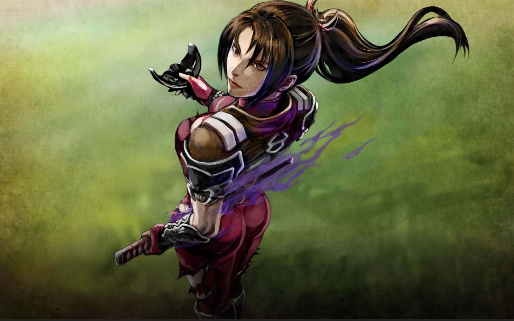 刀魂6 yq vs 千里老师.(枪女,格罗,女忍,御剑)