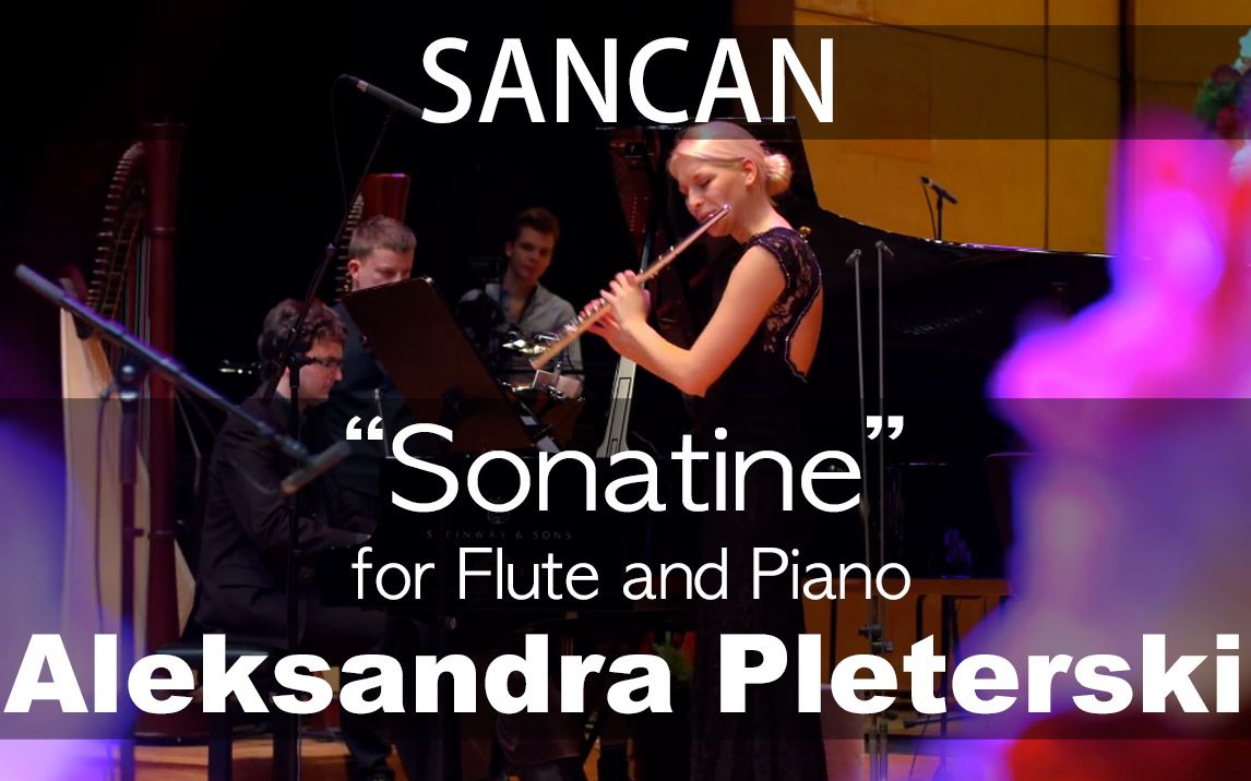 [图]P.Sancan___Flute Sonatine (leksandra Pleterski)