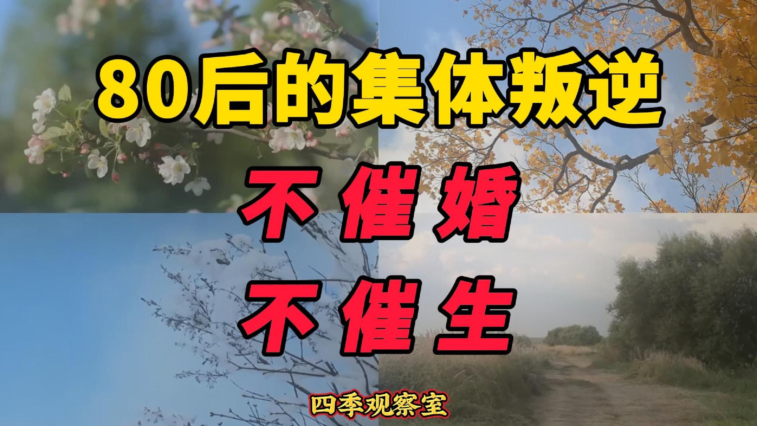 “你们自己选”，是80后憋了半辈子的集体叛逆